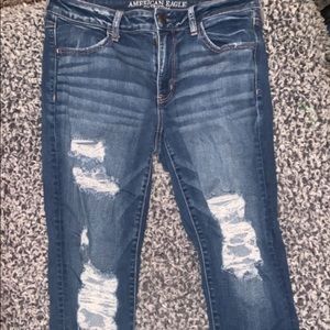 American Eagle Distressed Skinny Jeans